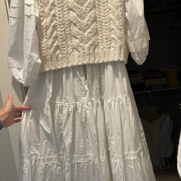 NWOT Free People Warm Hearts Sweater Maxi Set - Picture 6 of 8